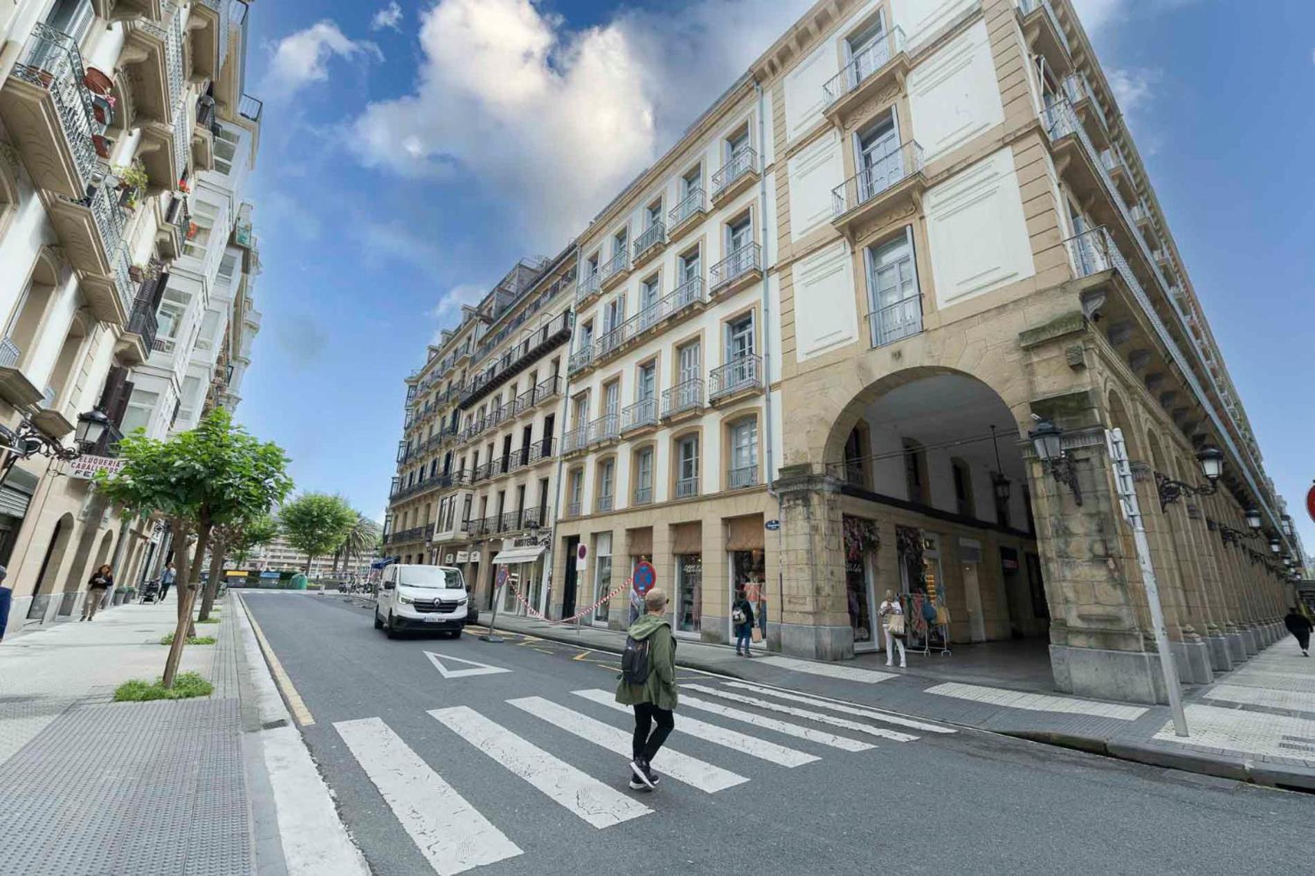 Apartamento Victoria En El Centro De San Sebastian Bagian luar foto
